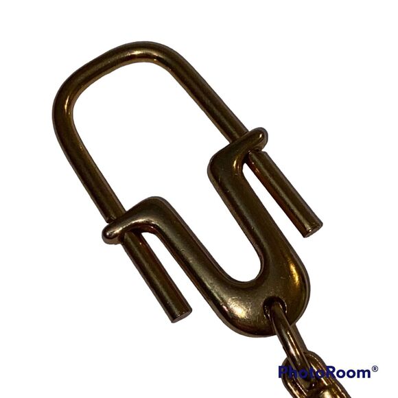 Greece Enamel Cloisonné Keychain Double Sided Spring Tension Closure Souvenir - Picture 4 of 5